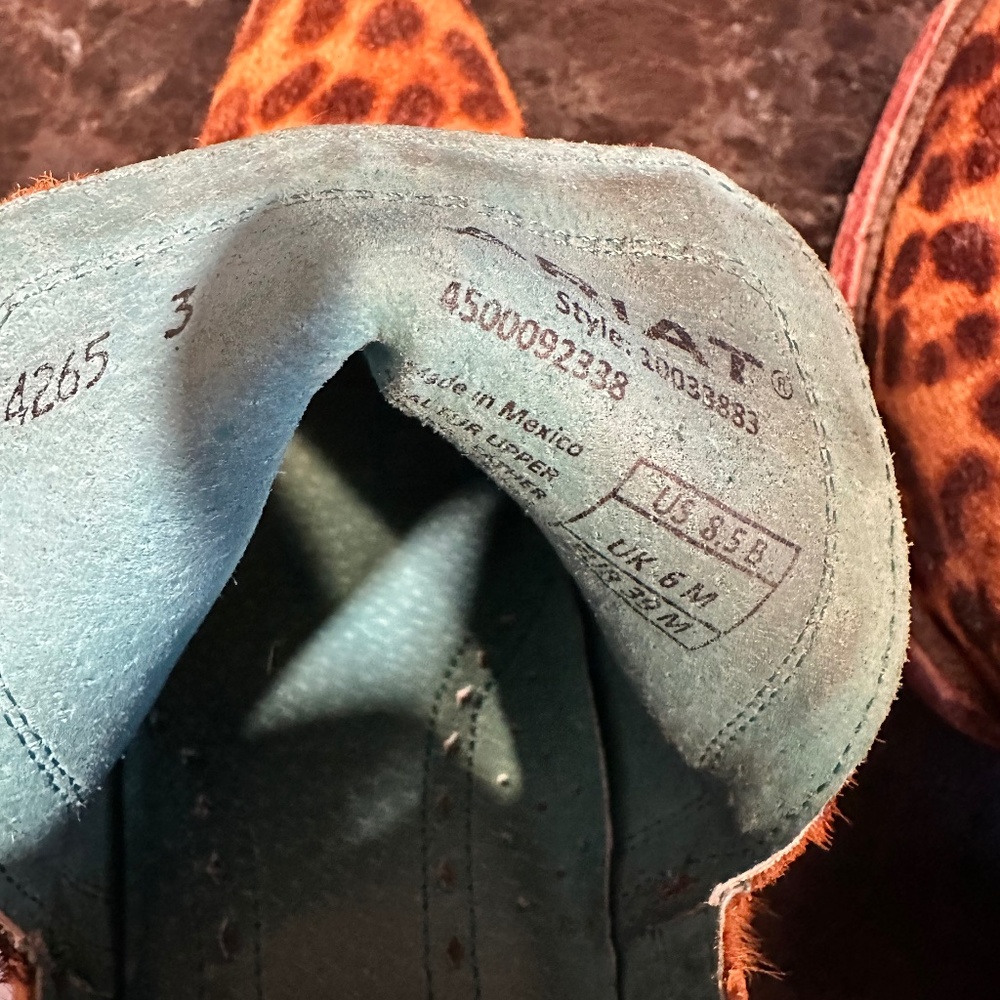 Ariat Dixon leapord boot